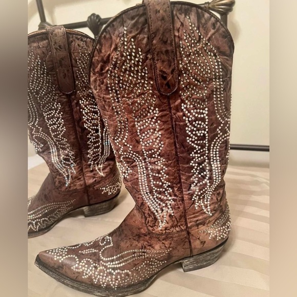 Old Gringo Shoes - Old Gringo Eagle Swarovski Crystal Western Boots